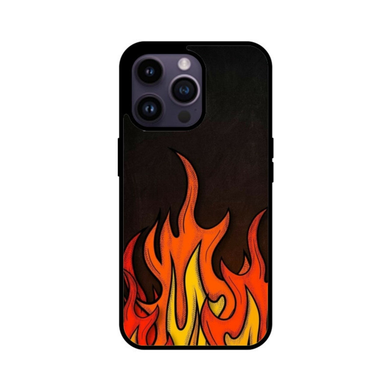 Burn Mode Glass Case for Apple iPhone