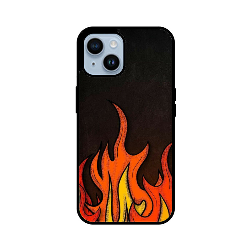 Burn Mode Glass Case for Apple iPhone