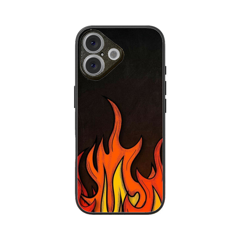 Burn Mode Glass Case for Apple iPhone