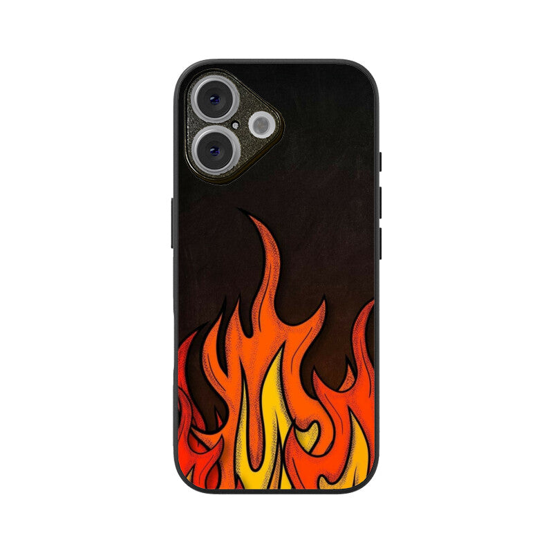Burn Mode Glass Case for Apple iPhone