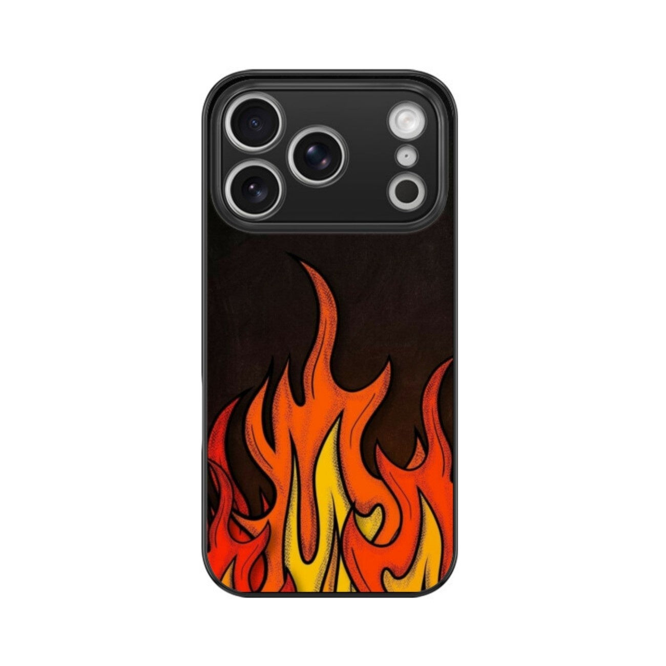 Burn Mode Glass Case for Apple iPhone