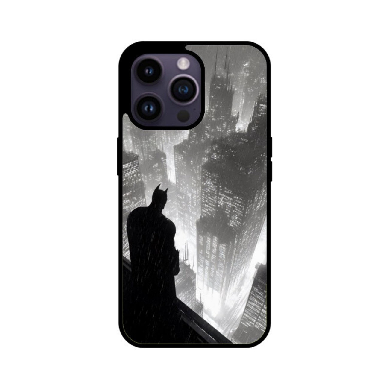 Midnight Guardian Glass Case for Apple iPhone