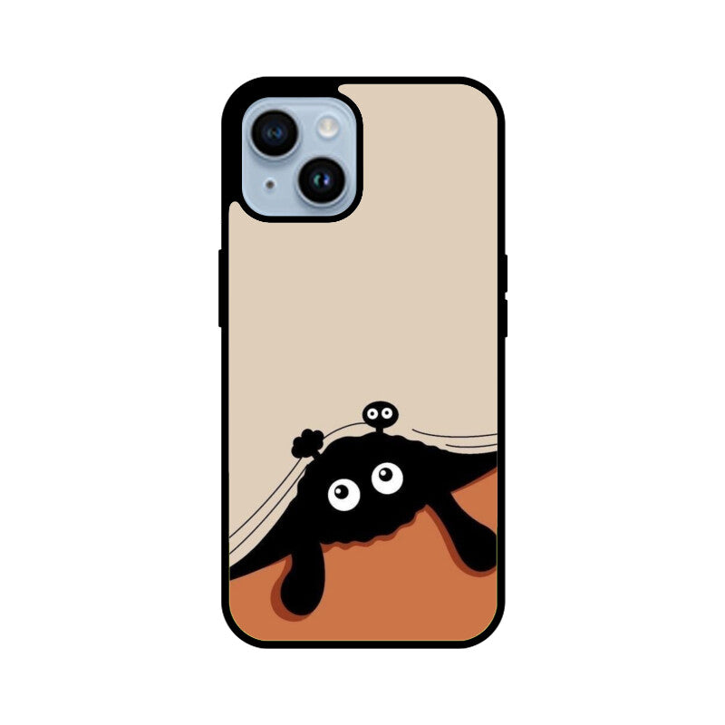 Peekaboo Pal Glass Case for Apple iPhone