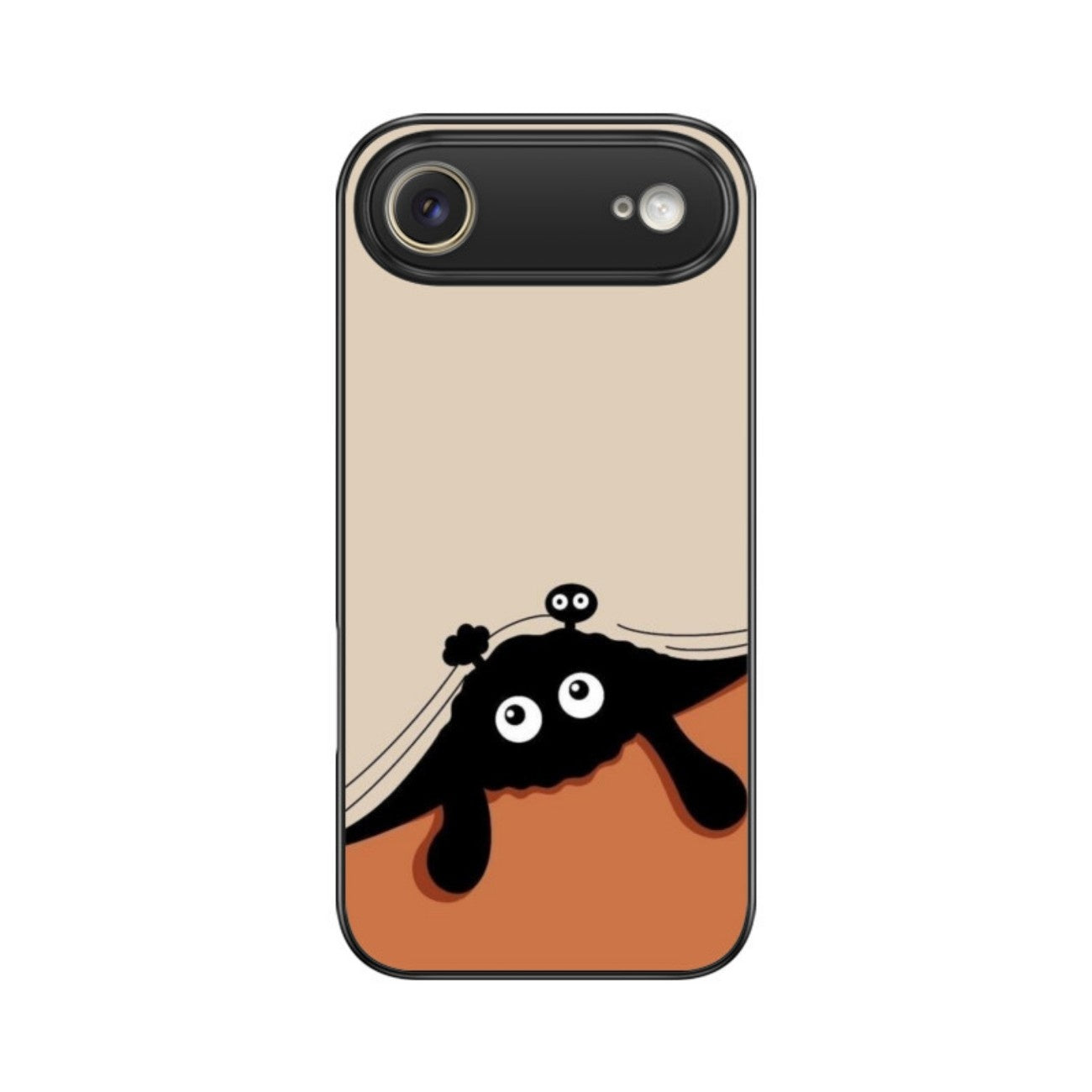 Peekaboo Pal Glass Case for Apple iPhone