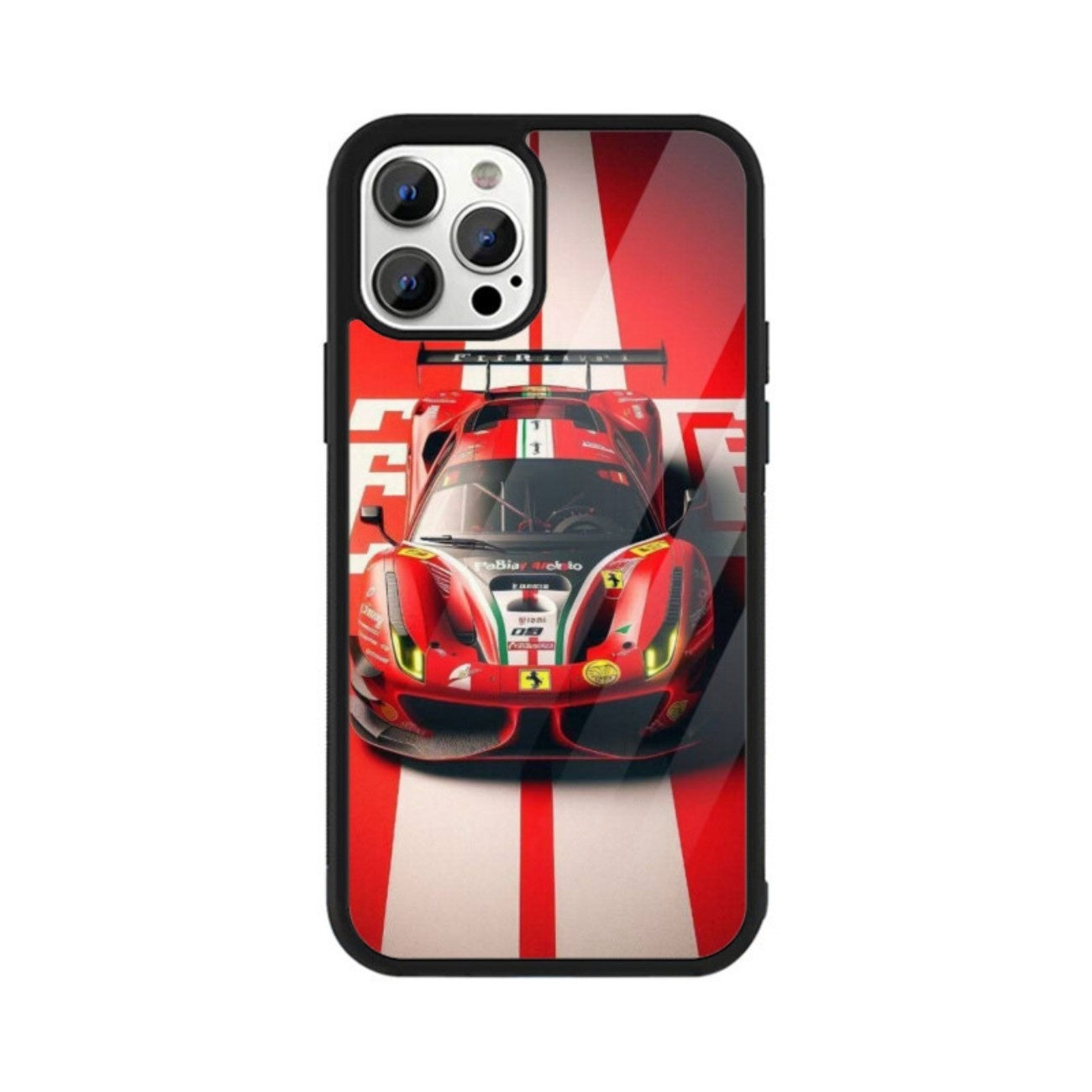 Scarlet Apex Glass Case for Apple iPhone