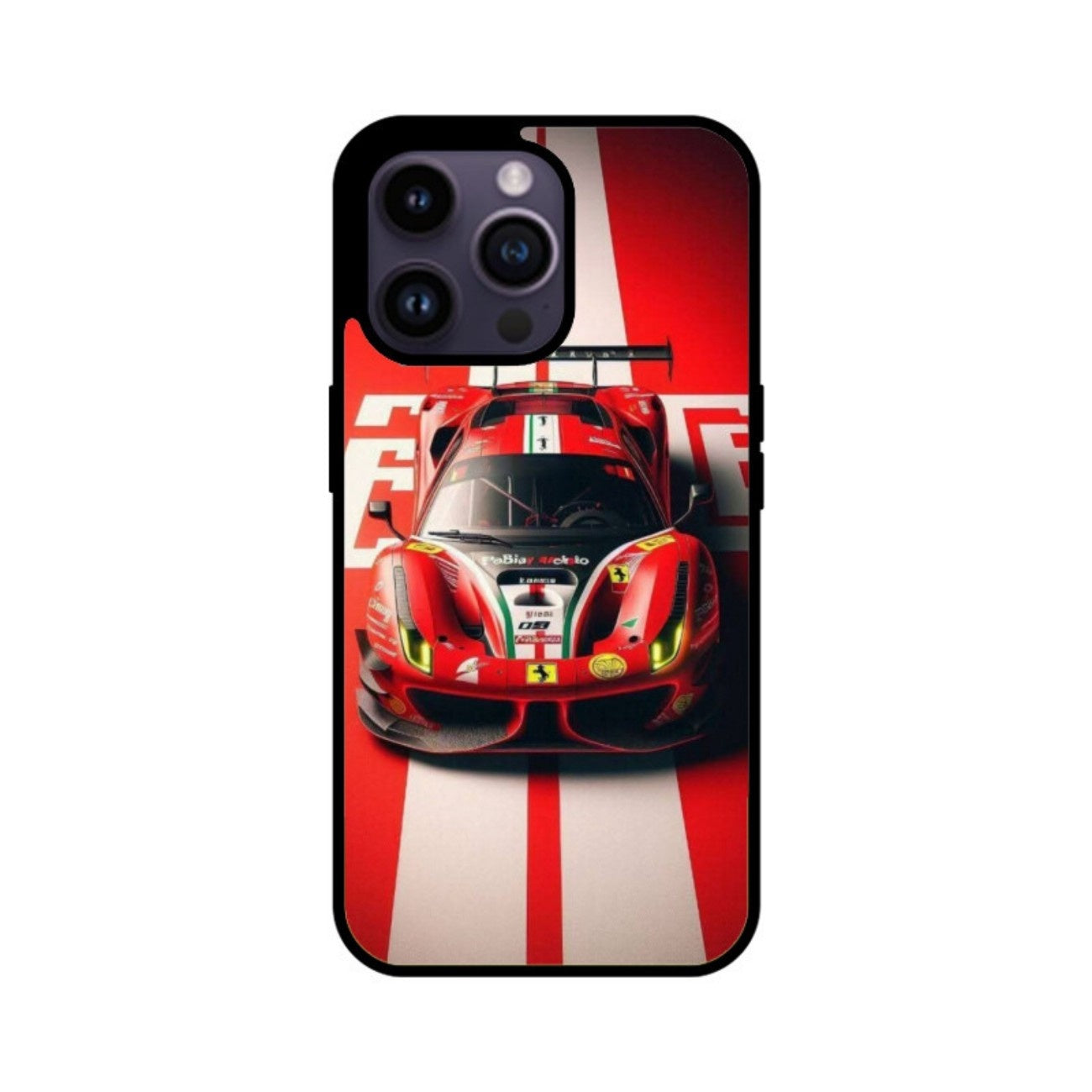 Scarlet Apex Glass Case for Apple iPhone