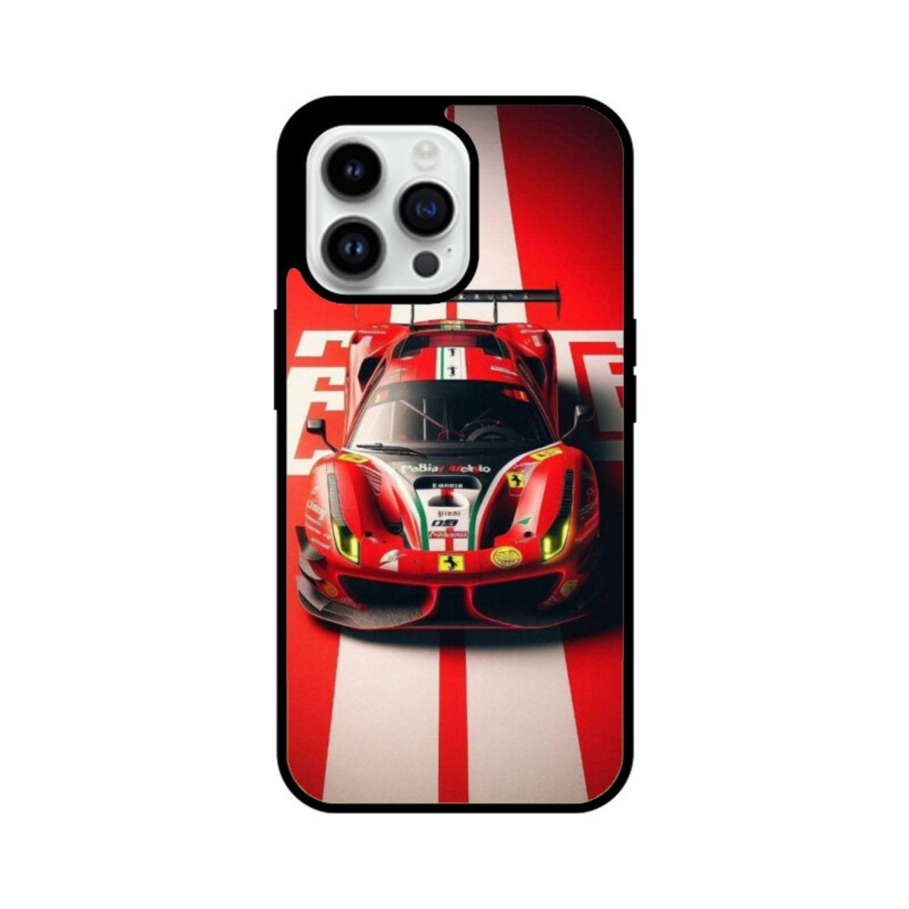 Scarlet Apex Glass Case for Apple iPhone