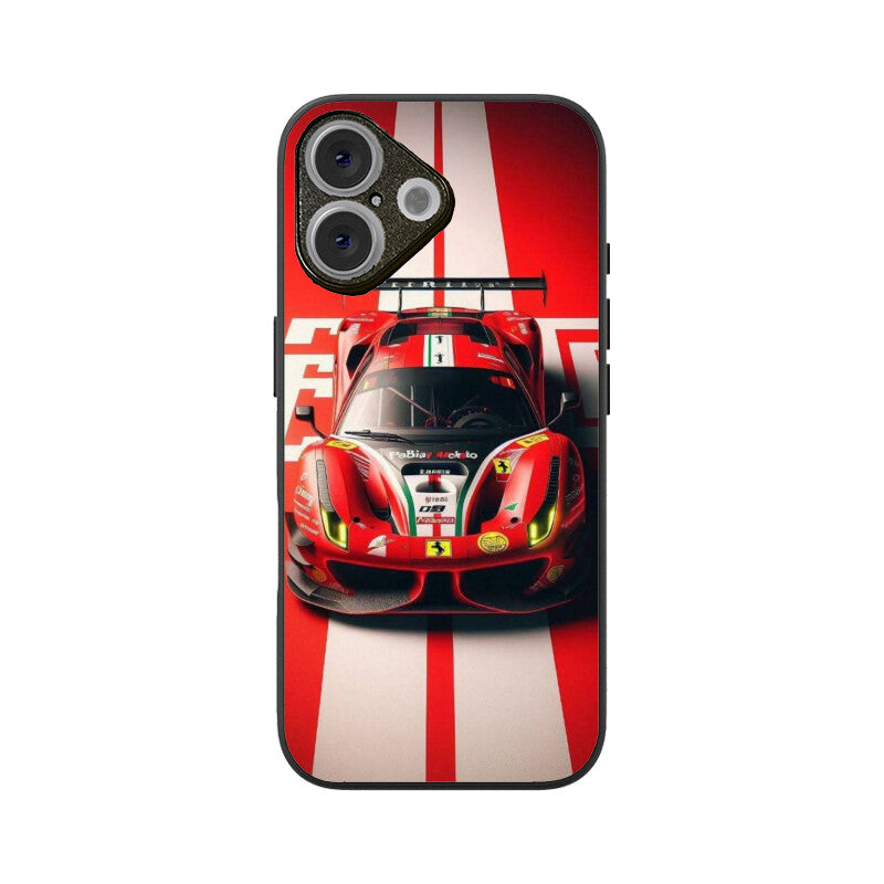 Scarlet Apex Glass Case for Apple iPhone