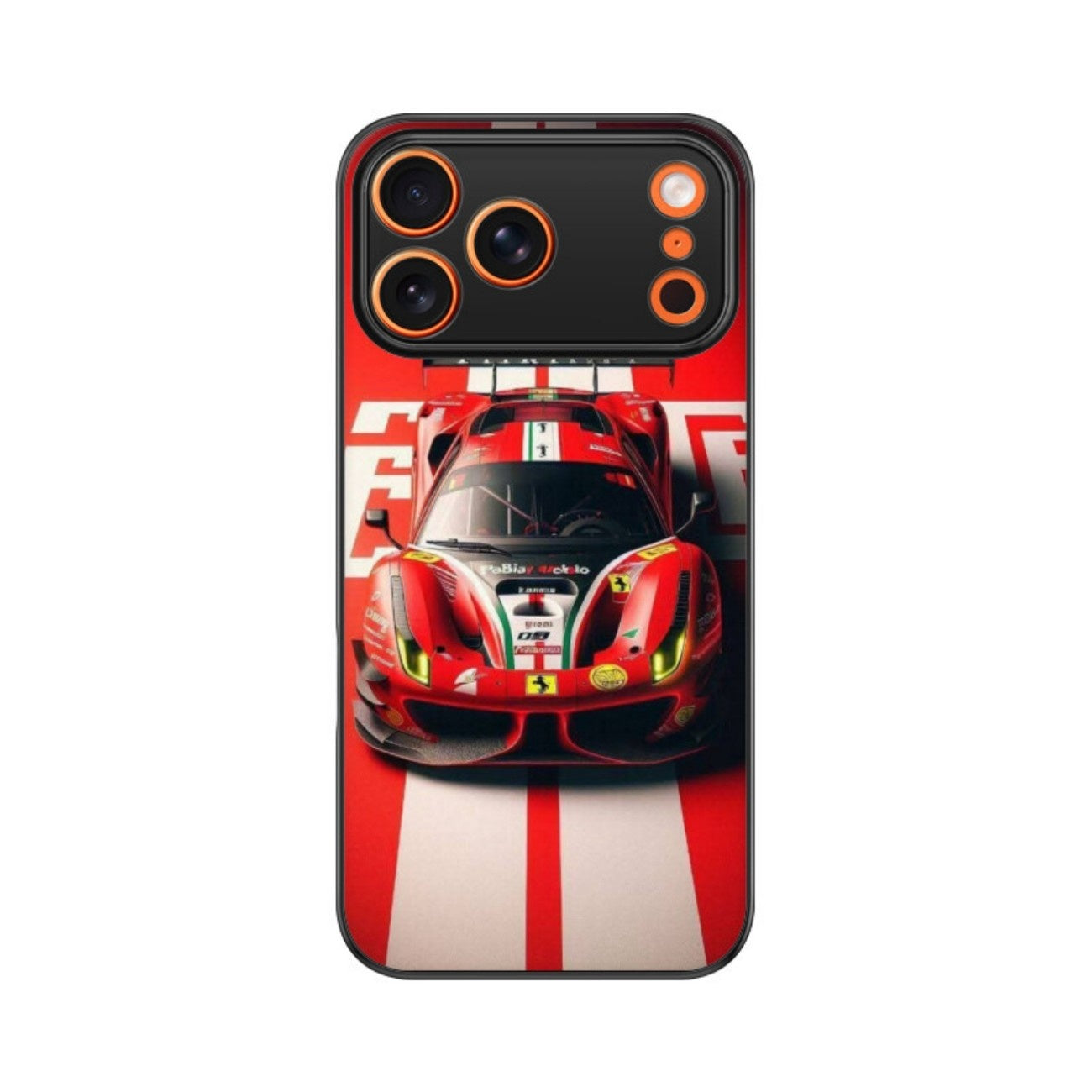 Scarlet Apex Glass Case for Apple iPhone