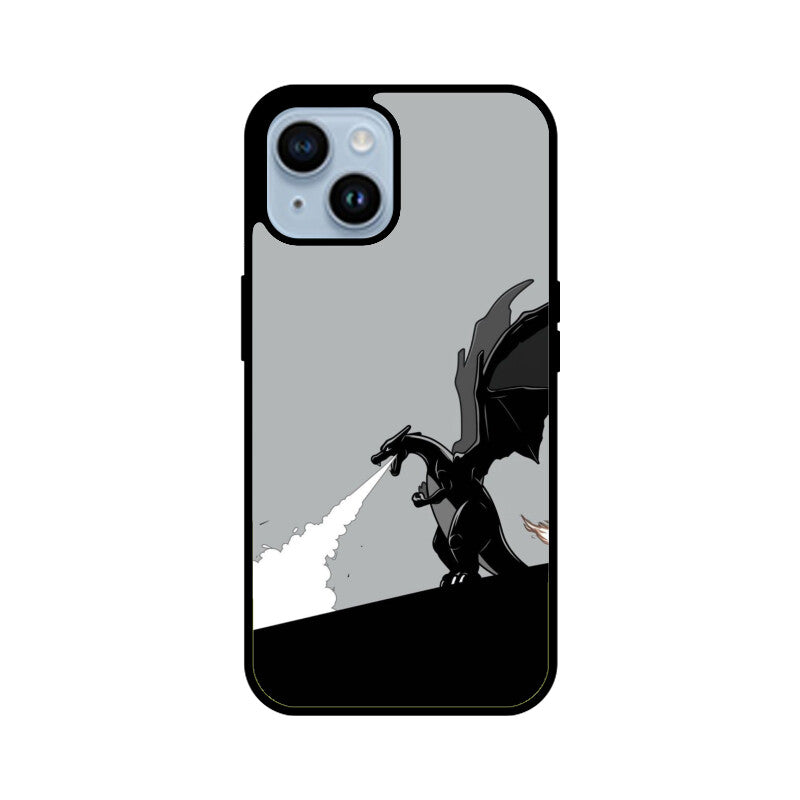 Monochrome Fury Glass Case for Apple iPhone