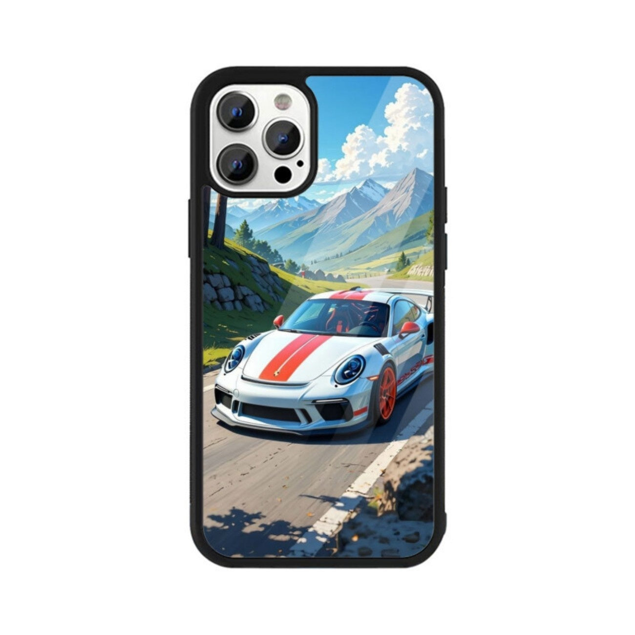 Alpine Sprint Glass Case for Apple iPhone