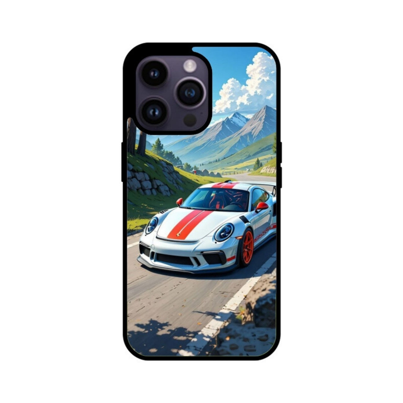 Alpine Sprint Glass Case for Apple iPhone