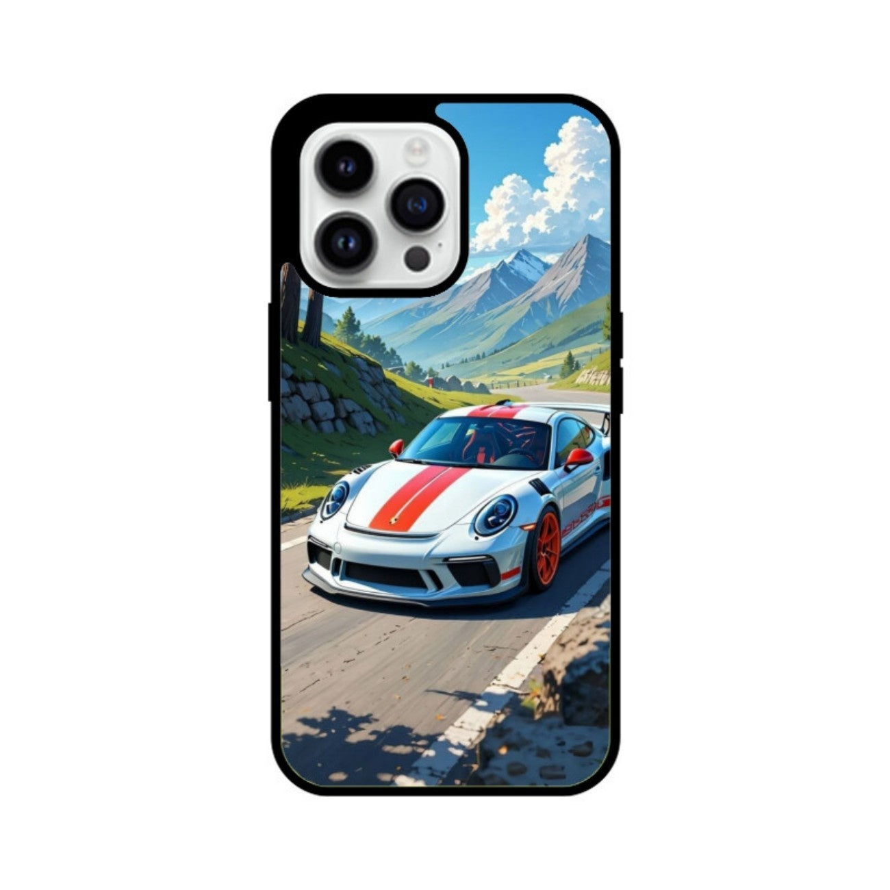 Alpine Sprint Glass Case for Apple iPhone