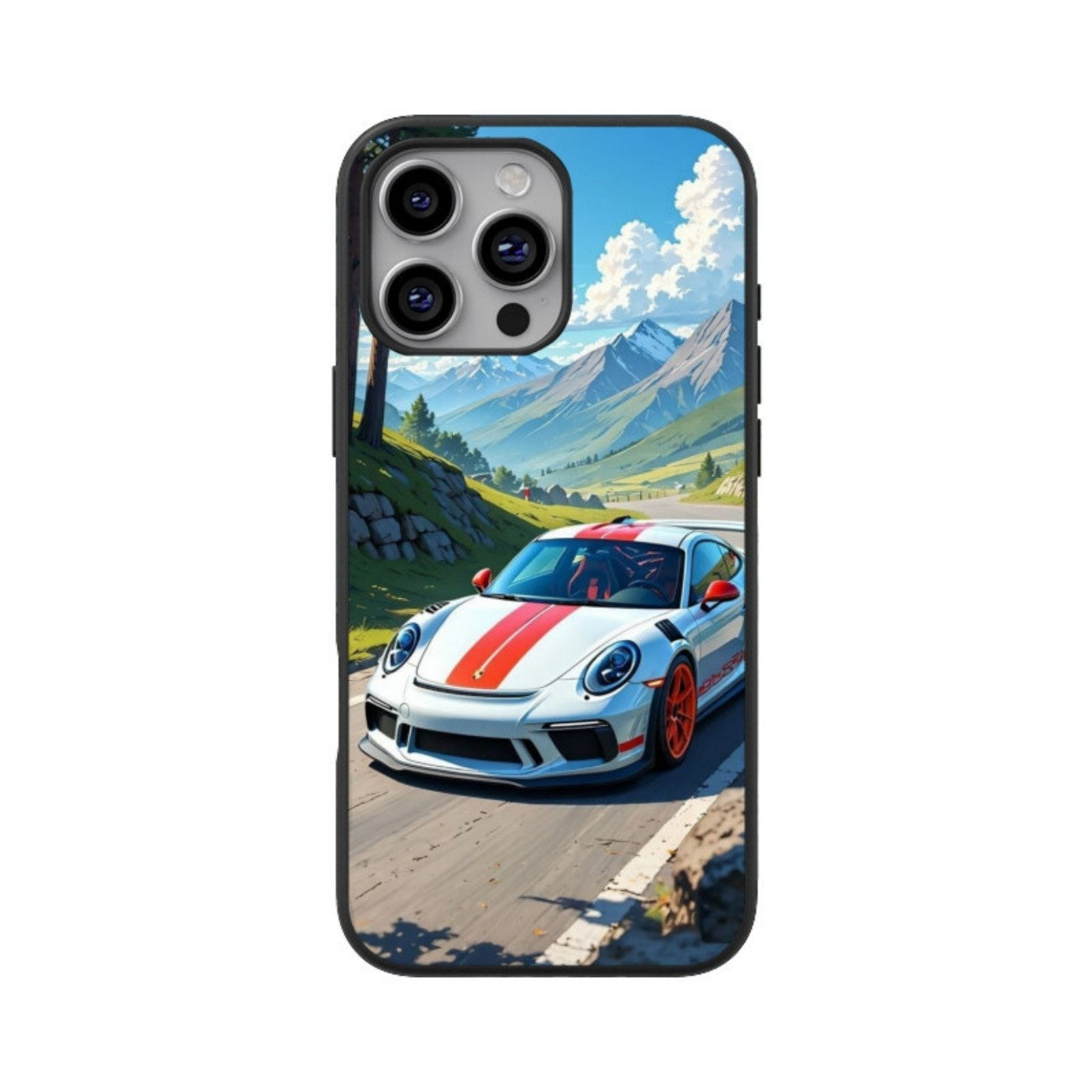 premium fast cars iphone case