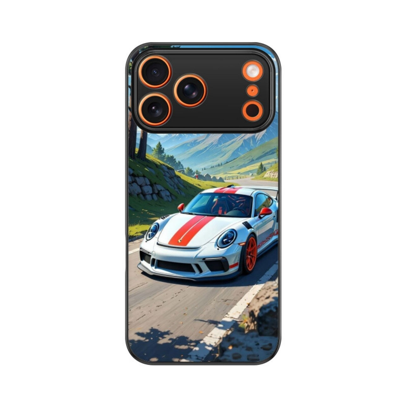 Alpine Sprint Glass Case for Apple iPhone