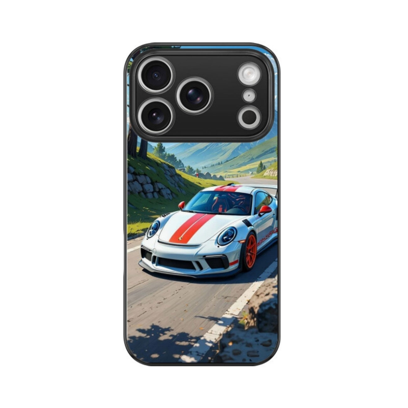 Alpine Sprint Glass Case for Apple iPhone