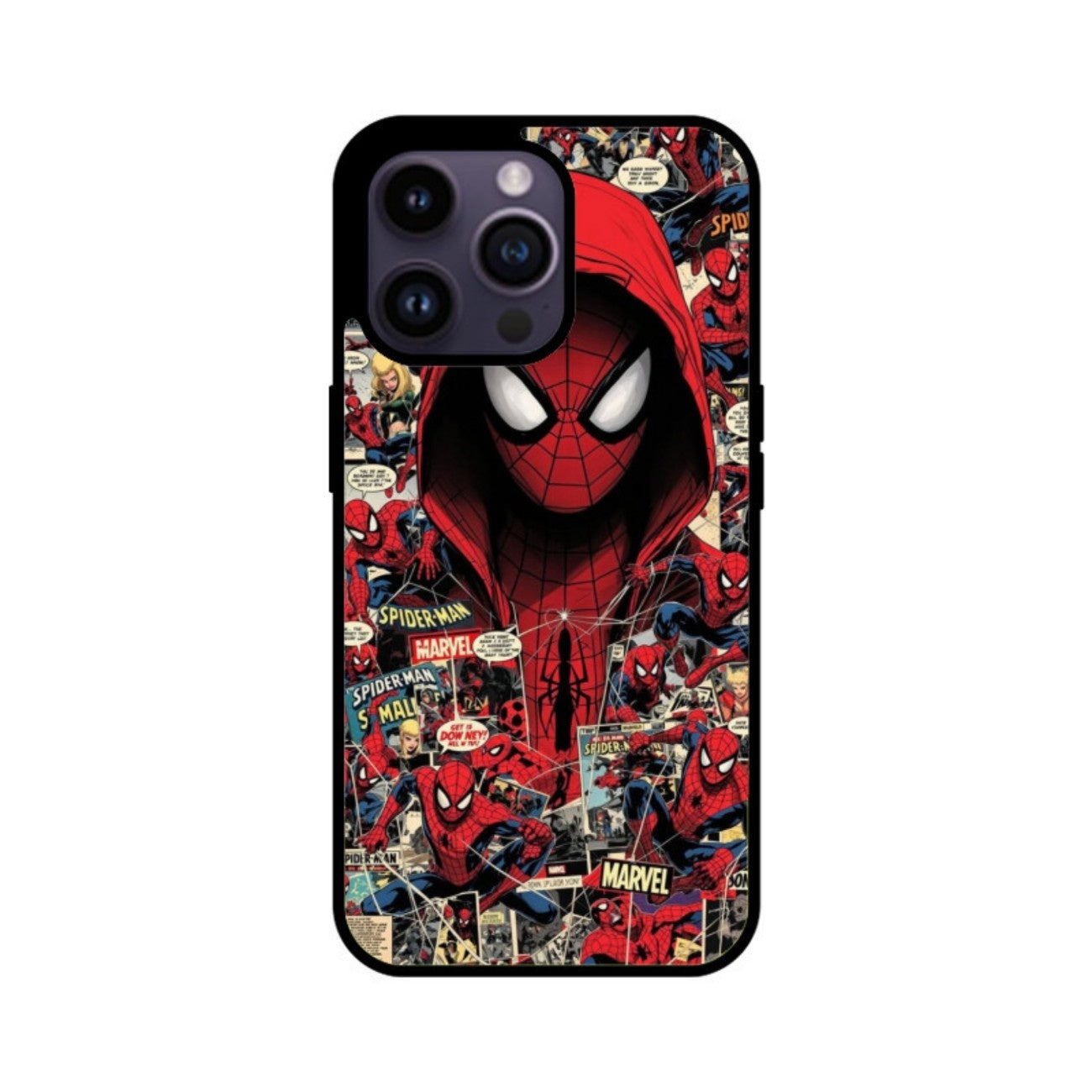 Webbed Phantom Glass Case for Apple iPhone