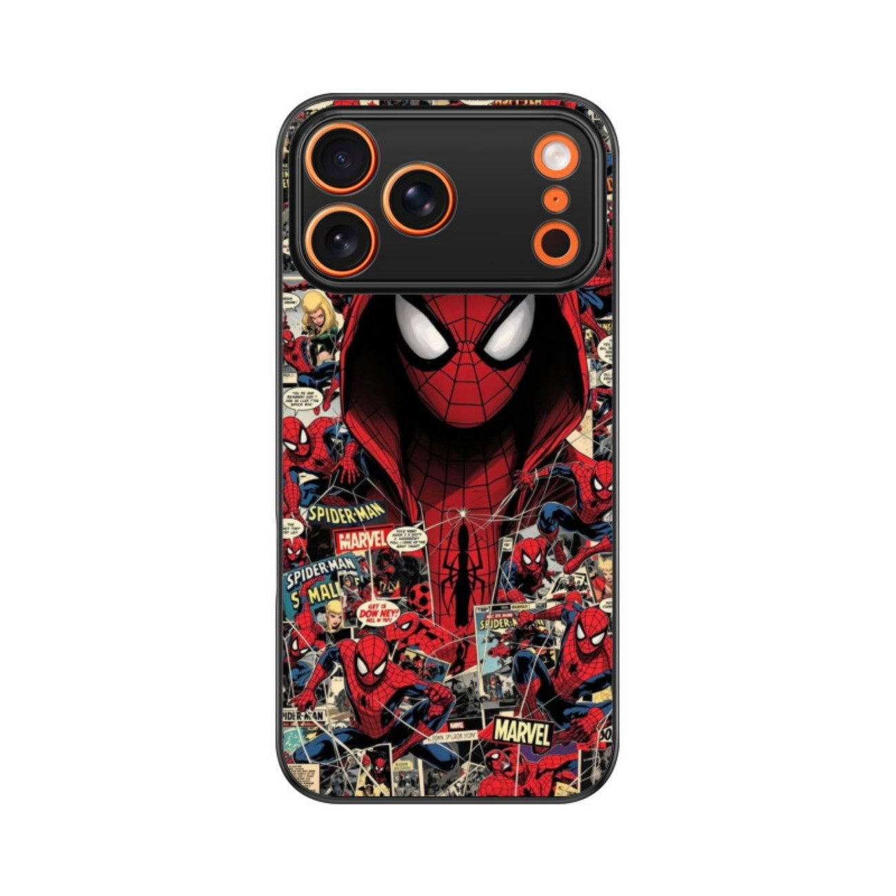 Webbed Phantom Glass Case for Apple iPhone