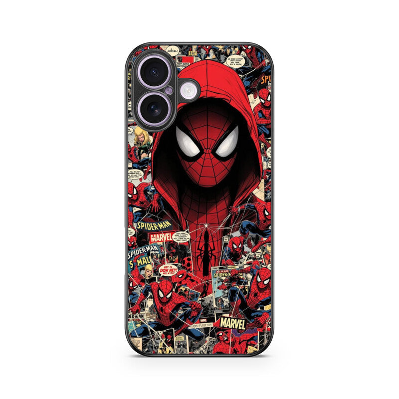 Webbed Phantom Glass Case for Apple iPhone