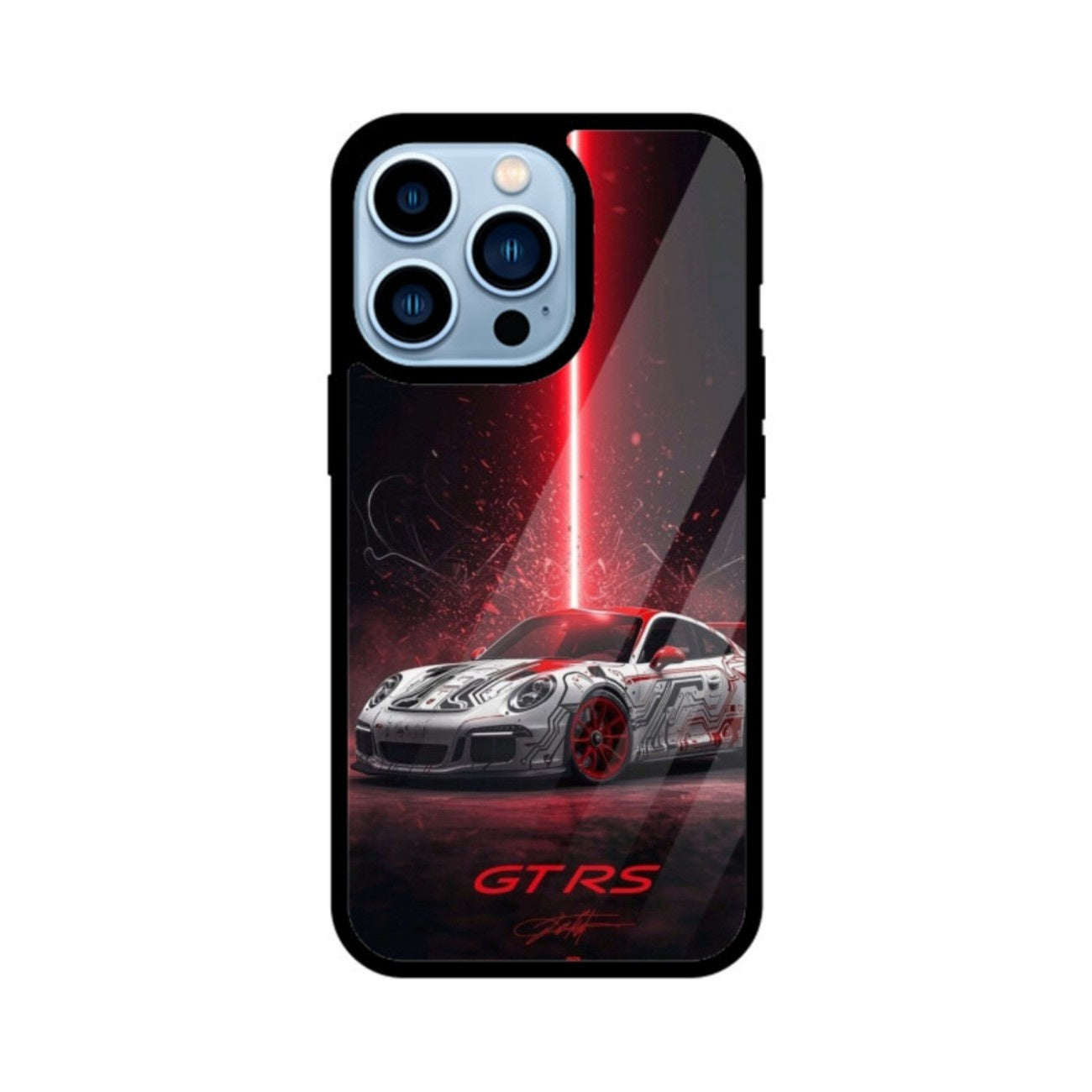 Neon Apex GTRS Glass Case for Apple iPhone