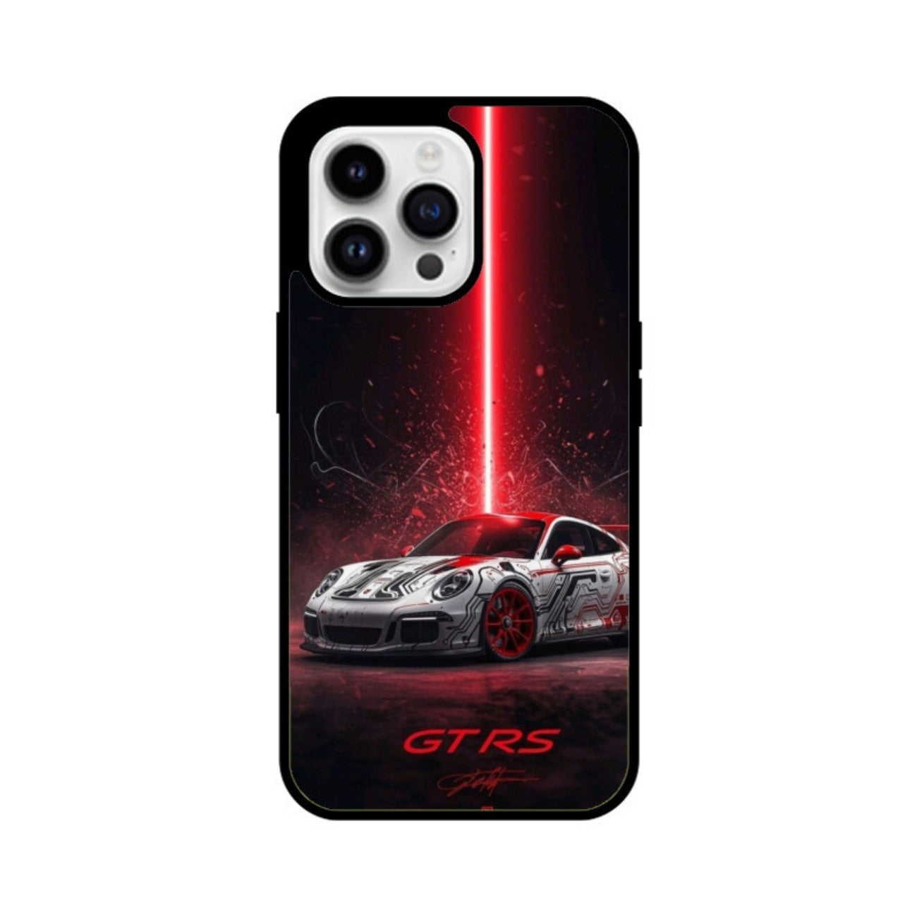 Neon Apex GTRS Glass Case for Apple iPhone