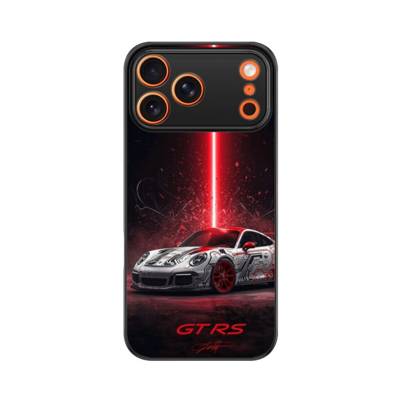 Neon Apex GTRS Glass Case for Apple iPhone