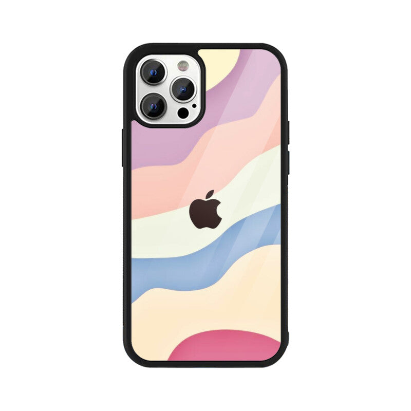 Pastel Drift Glass Case for Apple iPhone
