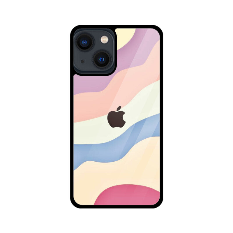 Pastel Drift Glass Case for Apple iPhone