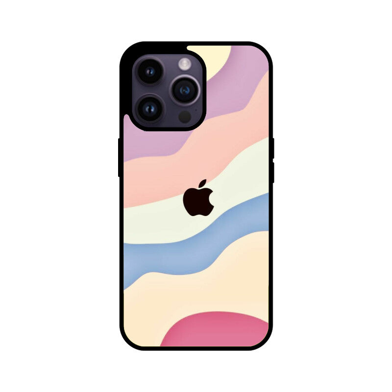 Pastel Drift Glass Case for Apple iPhone