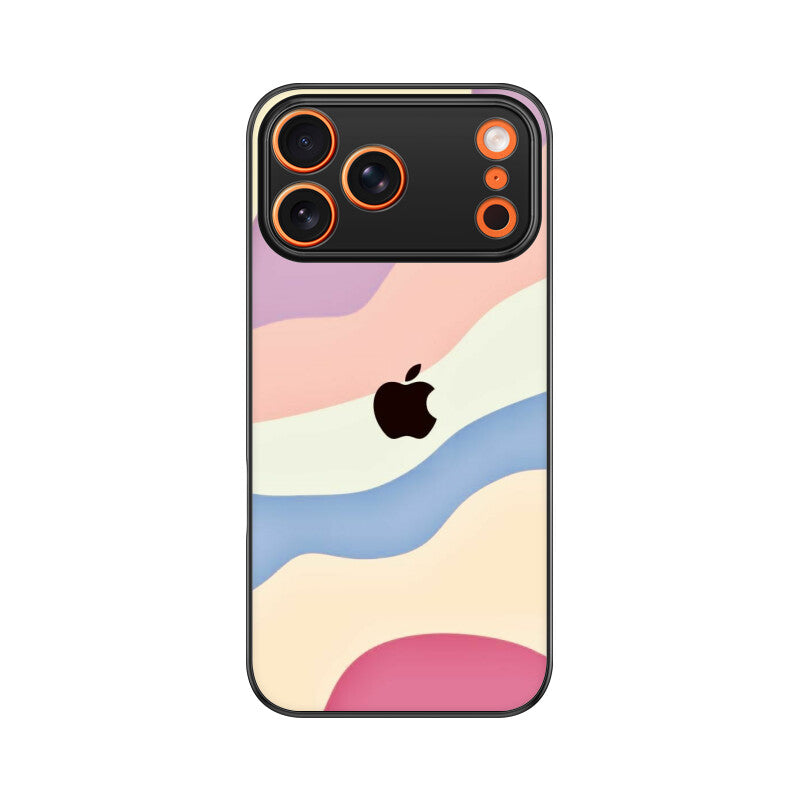 Pastel Drift Glass Case for Apple iPhone