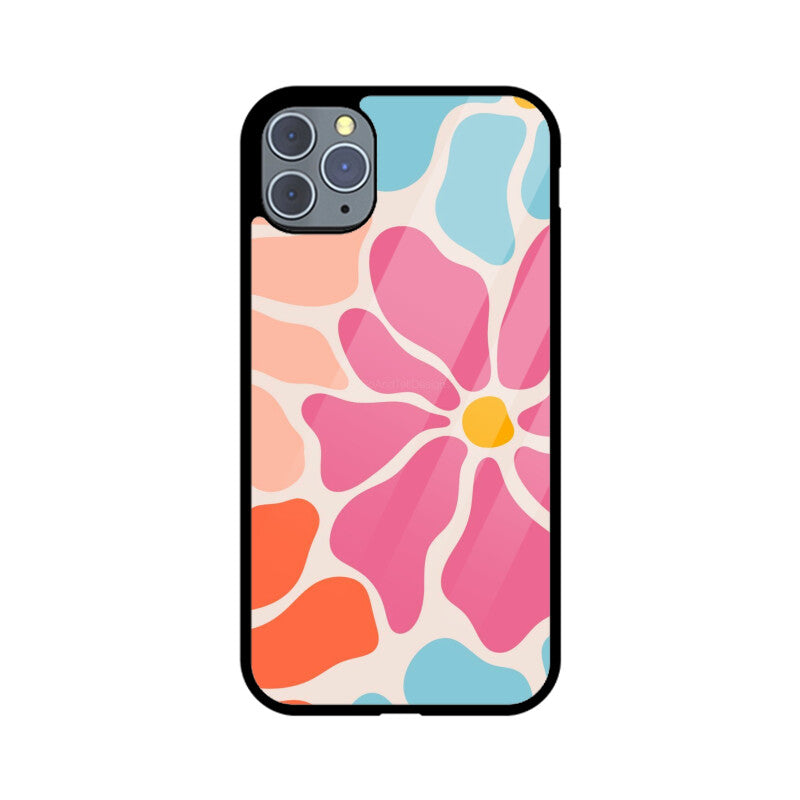 Pastel Bloom Aesthetic Glass Case