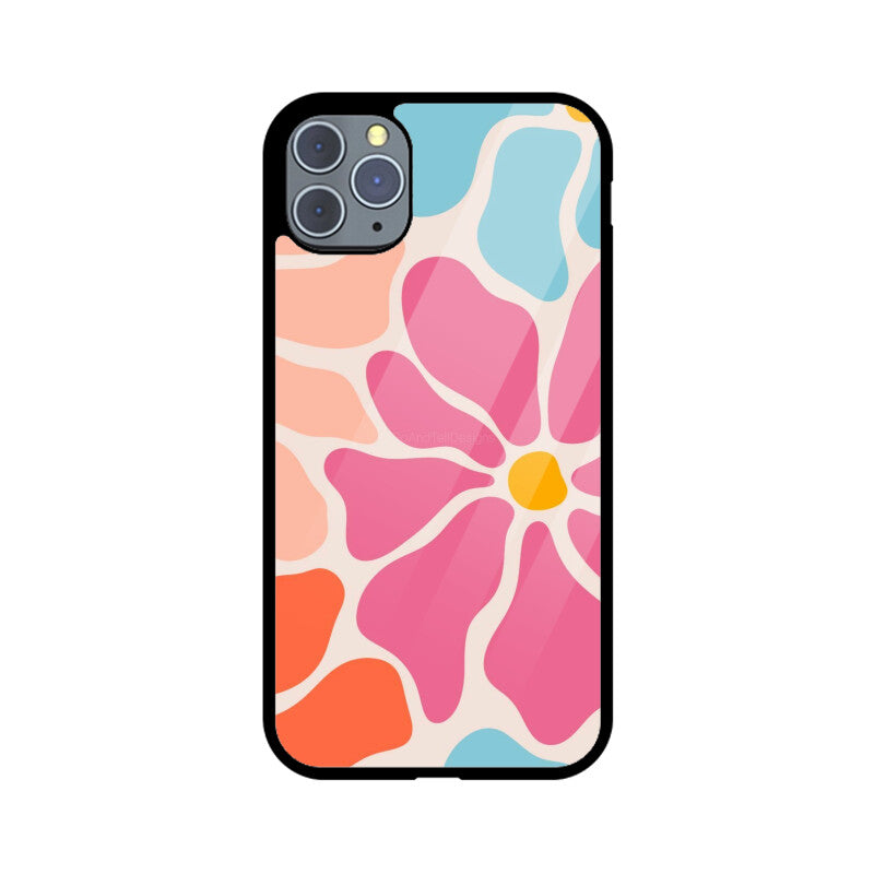 Pastel Bloom Aesthetic Glass Case