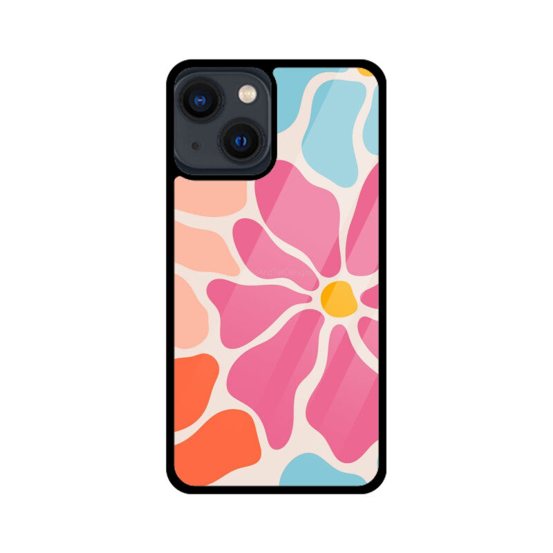 Pastel Bloom Aesthetic Glass Case