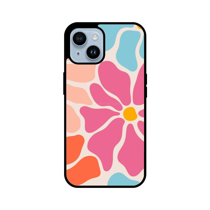 Pastel Bloom Aesthetic Glass Case