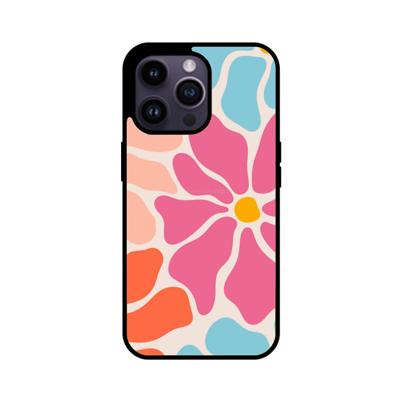 Pastel Bloom Aesthetic Glass Case