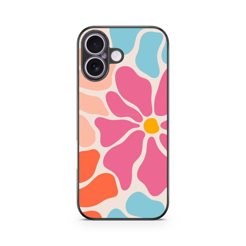 Pastel Bloom Aesthetic Glass Case