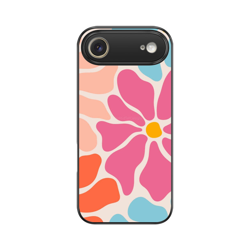 Pastel Bloom Aesthetic Glass Case