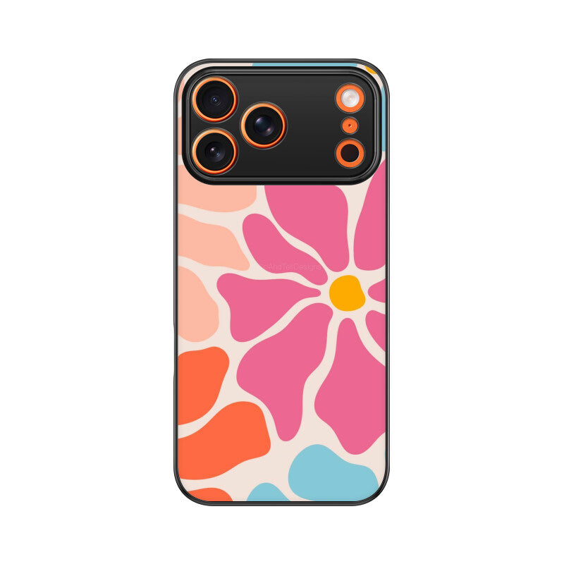 Pastel Bloom Aesthetic Glass Case