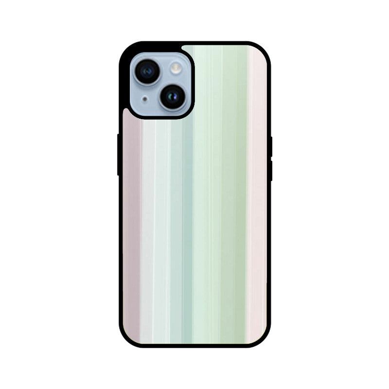 Muted Gradient Lines Glass Case
