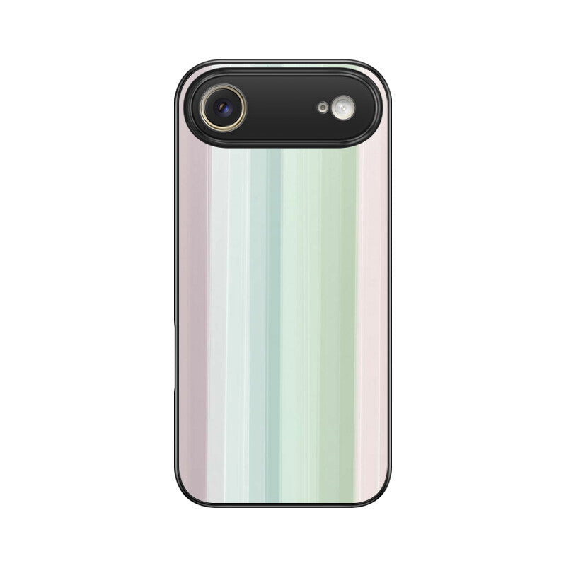 Muted Gradient Lines Glass Case