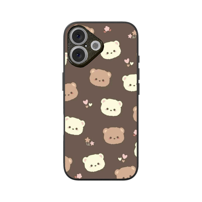 Kawaii Teddy Bear Glass Case