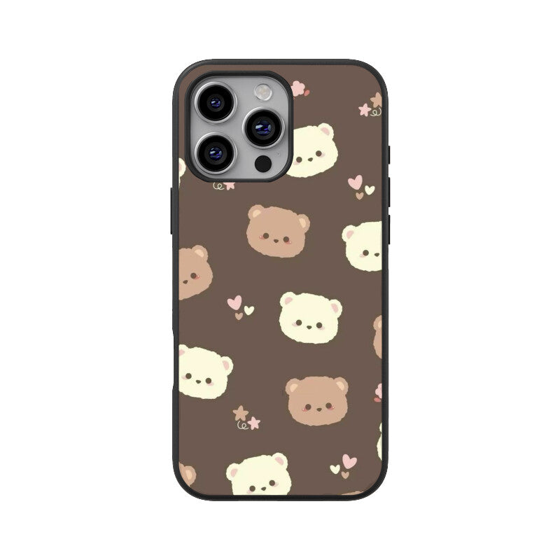 Kawaii Teddy Bear Glass Case