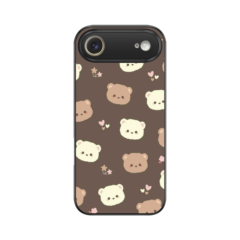 Kawaii Teddy Bear Glass Case