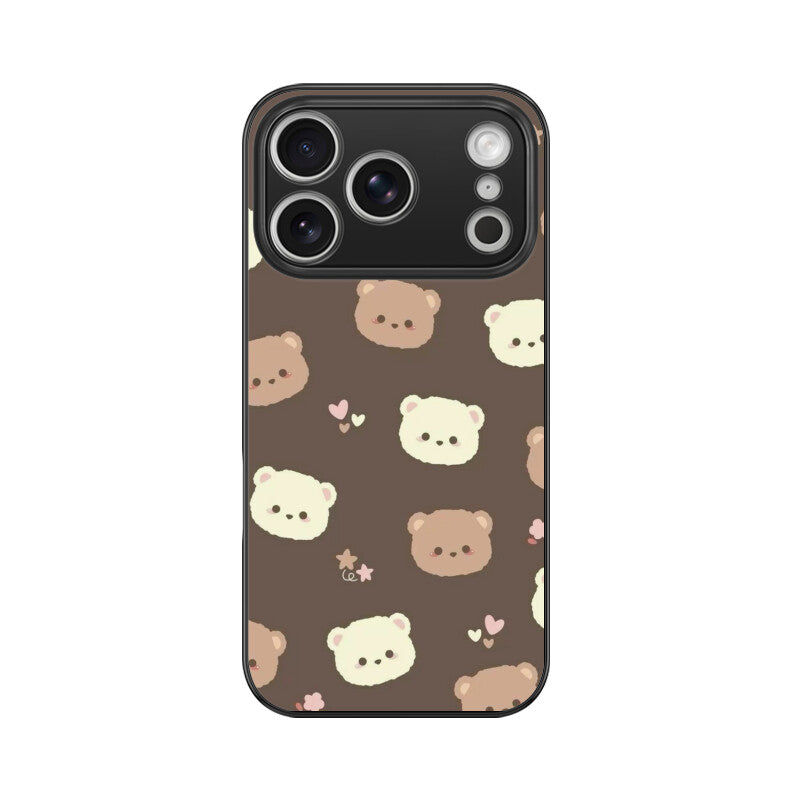 Kawaii Teddy Bear Glass Case