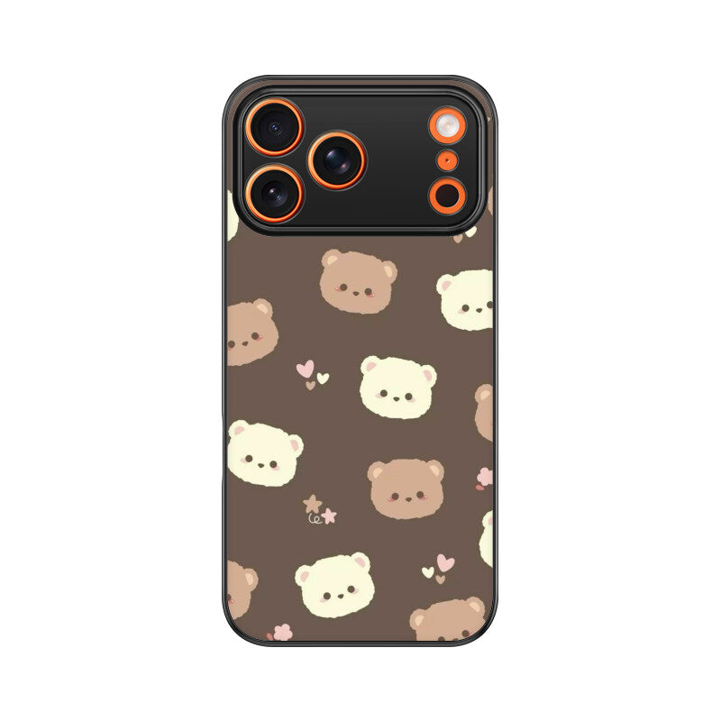 Kawaii Teddy Bear Glass Case