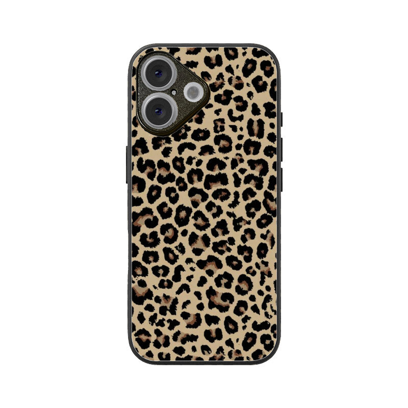 Classic Leopard Animal Print Glass Case
