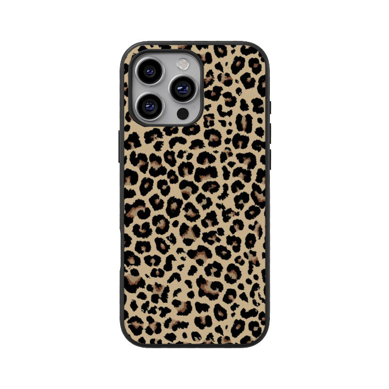 Classic Leopard Animal Print Glass Case