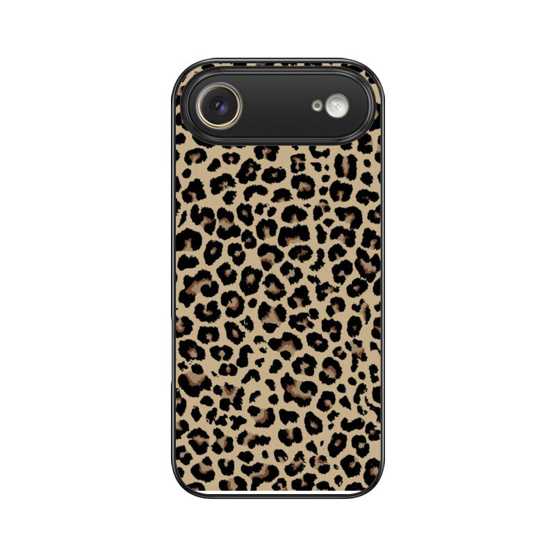Classic Leopard Animal Print Glass Case