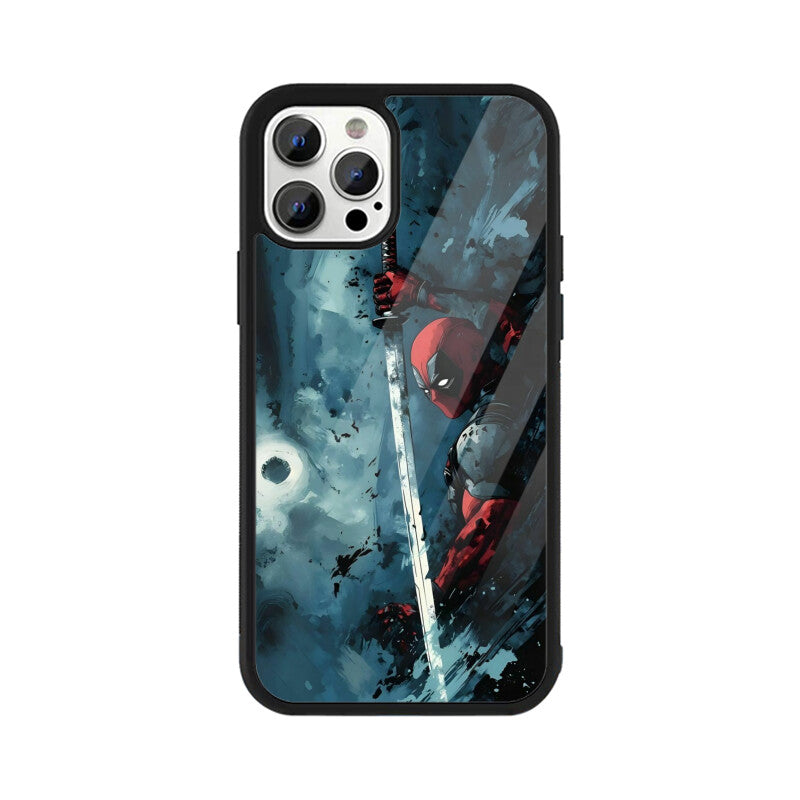 Crimson Ronin Glass Case for iPhone