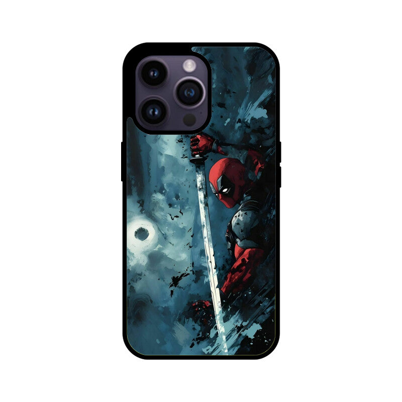 Crimson Ronin Glass Case for iPhone